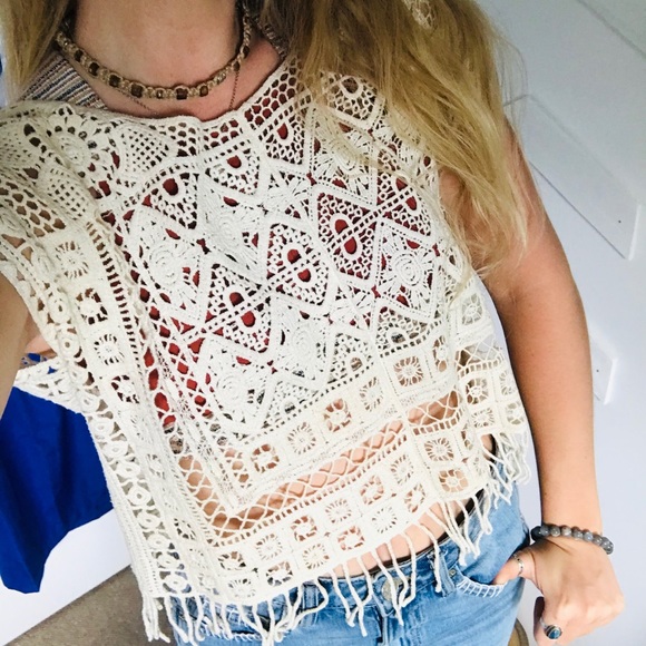 Crochet T Shirt - Picture 2 of 4